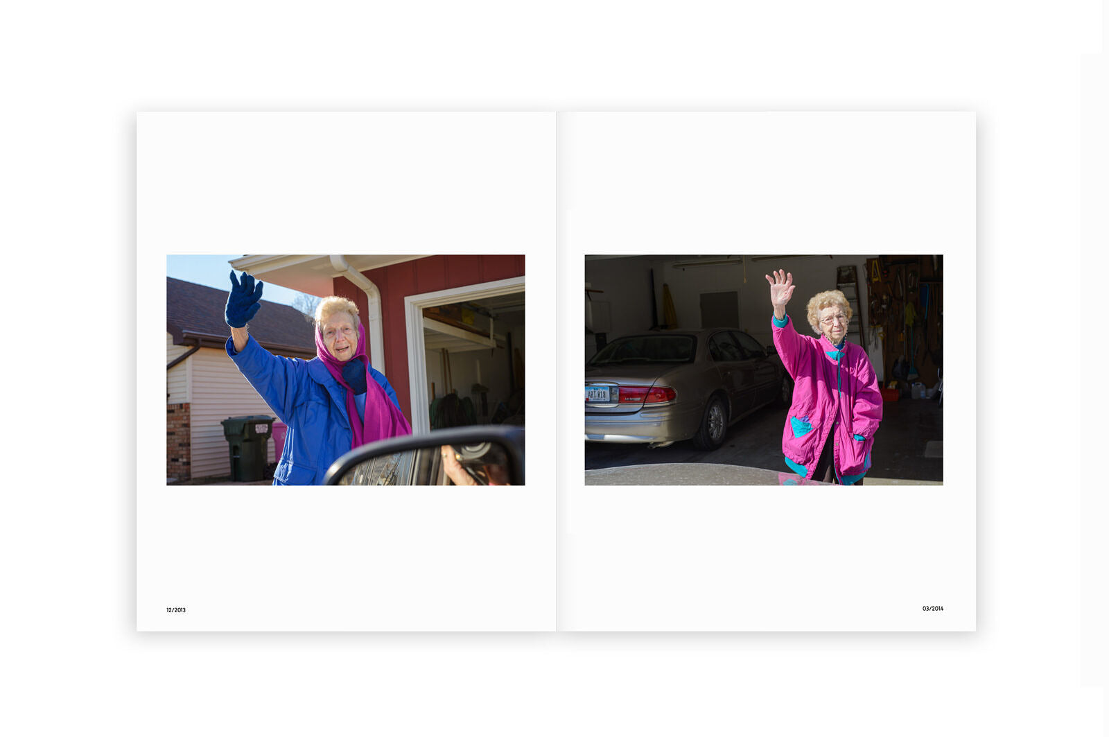 Leaving and waving photobook by Deanna Dikeman Photobookstore